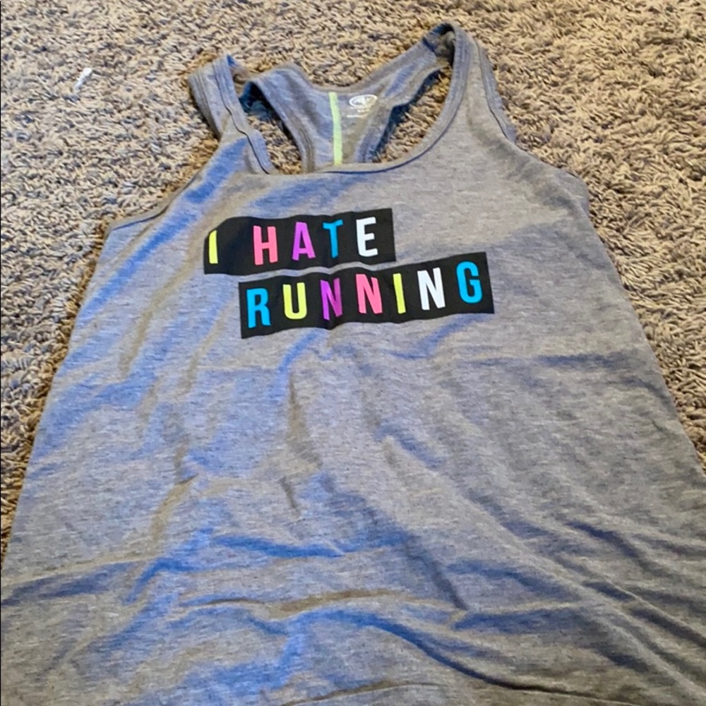 I hate running tank